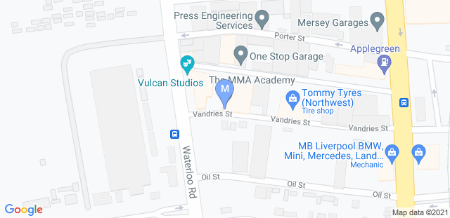 Map to MMA academy